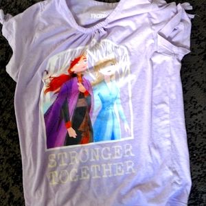 A frozen painting shirt